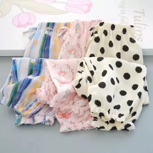 Children's Polka Dot Pants Wholesale Lot 2244