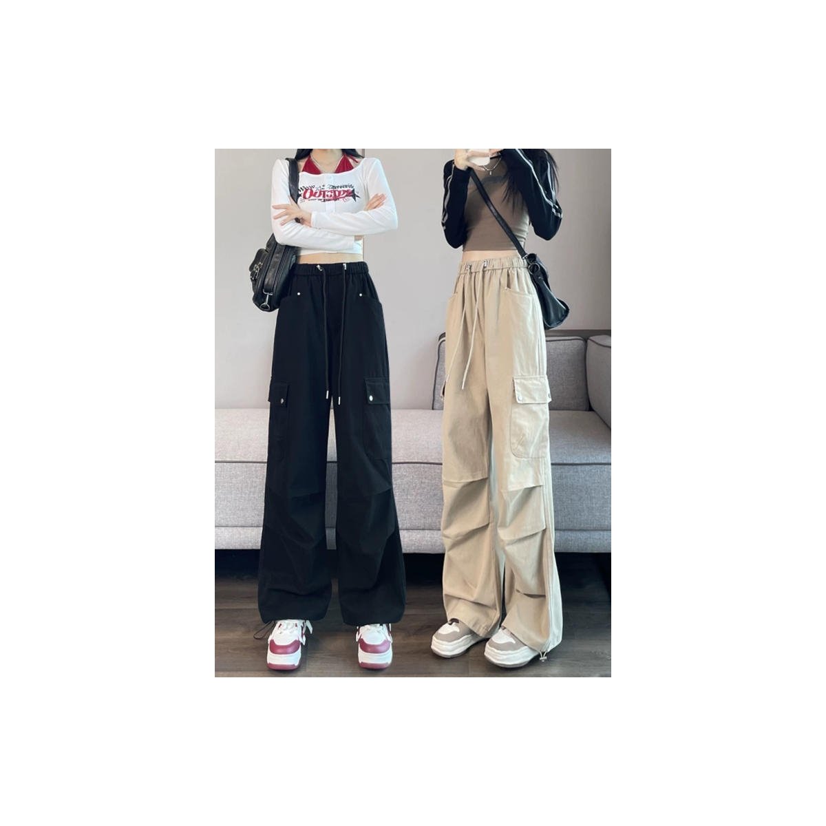Women's Pants Wholesale – Cargo Wide Leg