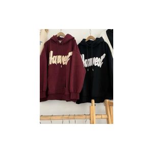 Women's Hoodie Wholesale – Burgundy Slogan