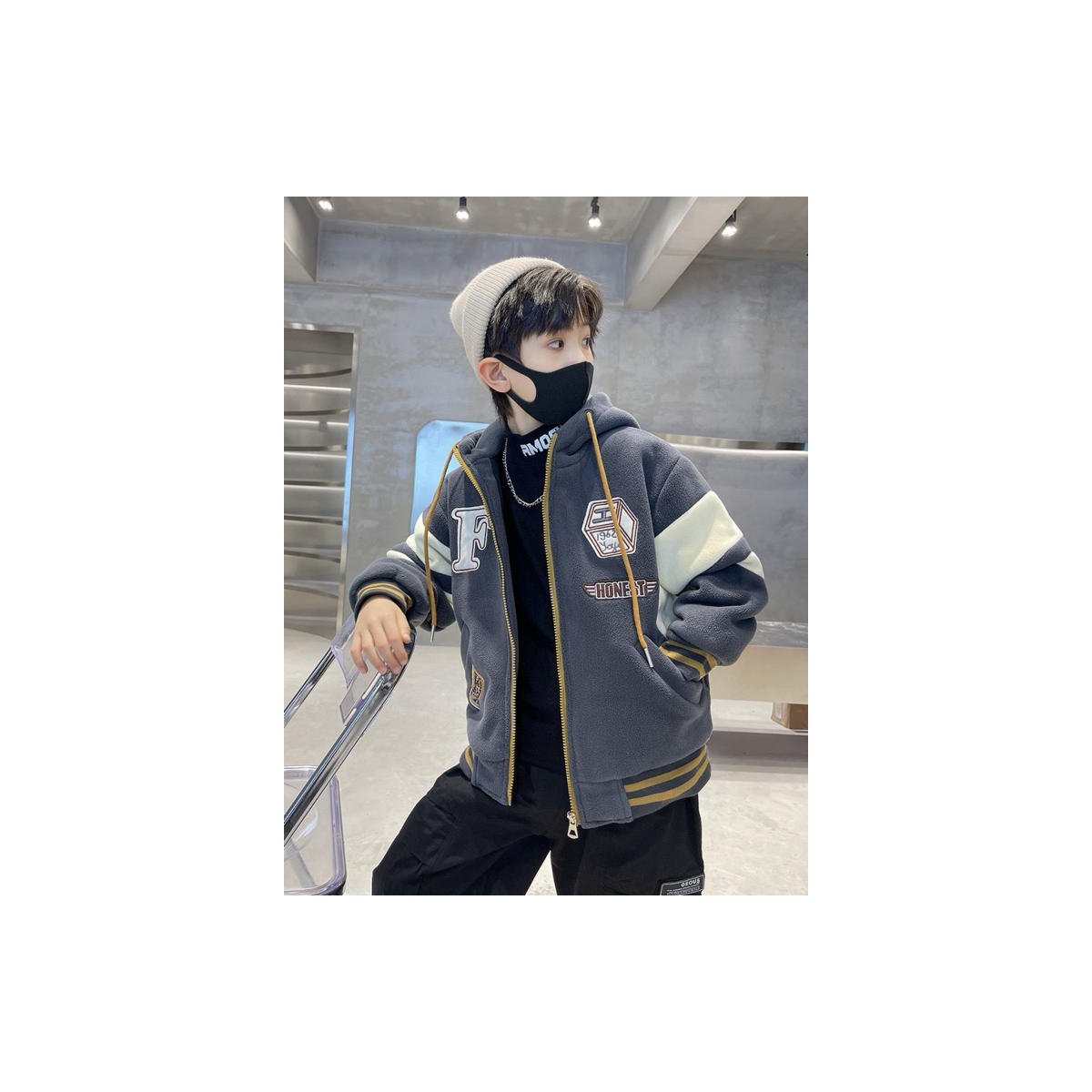 Children Zip-Up Hoodie Wholesale - Image 3