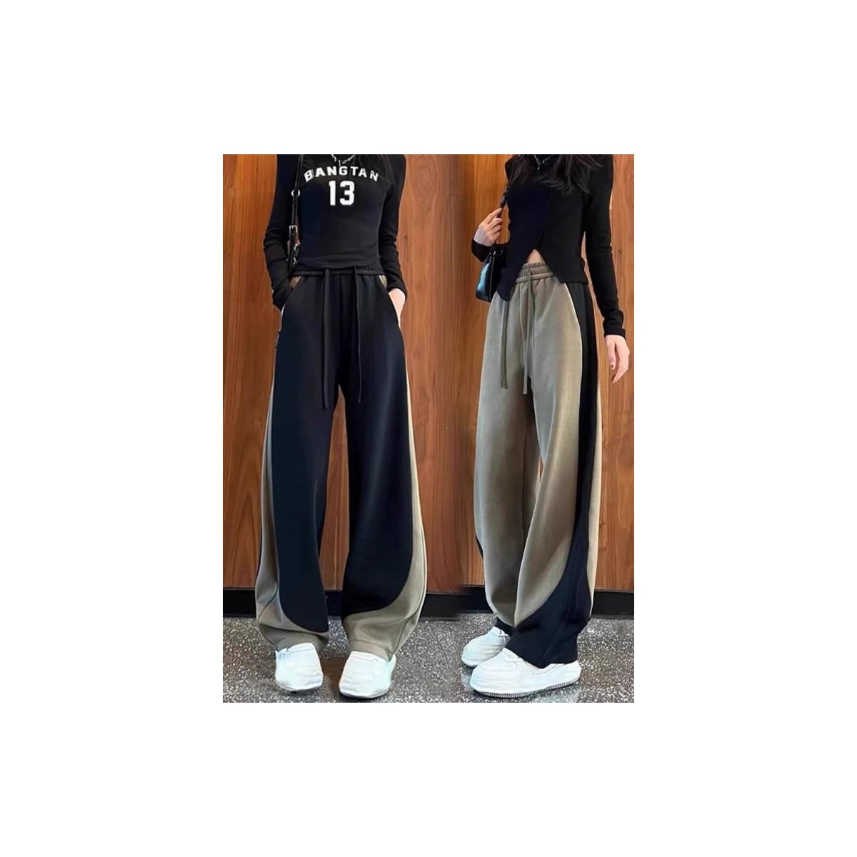 Women's Pants Wholesale – Cargo Wide Leg - Image 3