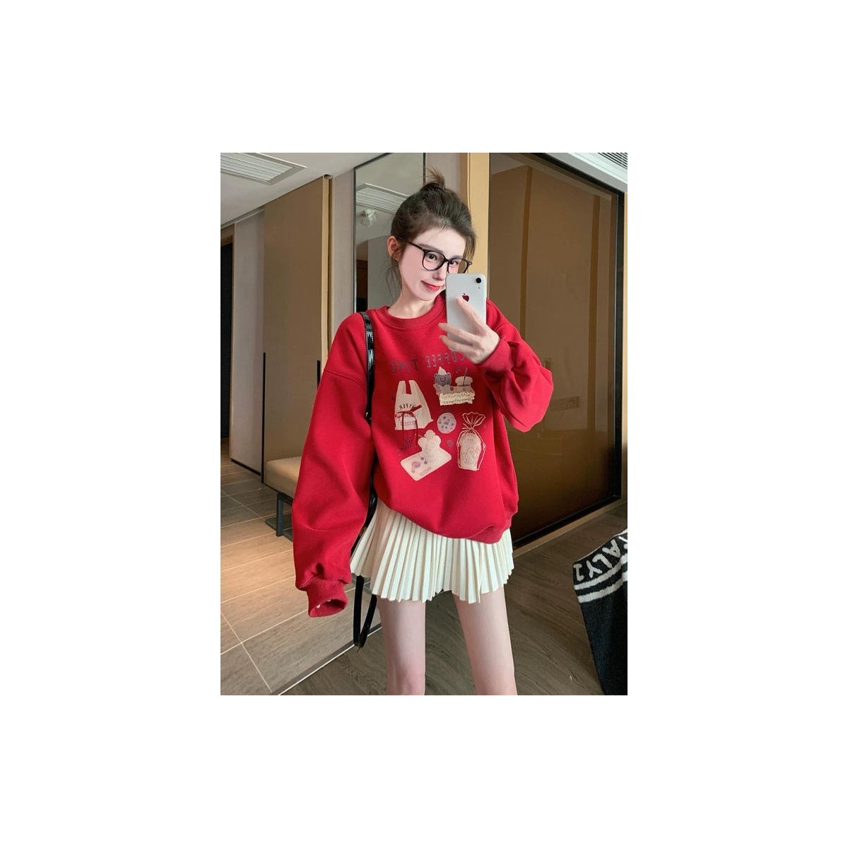 Women's Hoodie Wholesale – Cream Set - Image 3