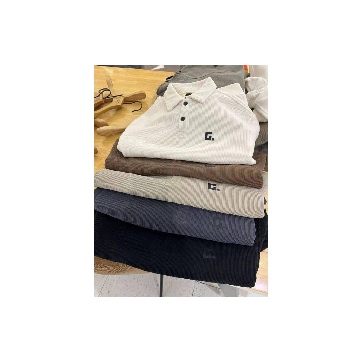 Men's Polo Wholesale – White - Image 5