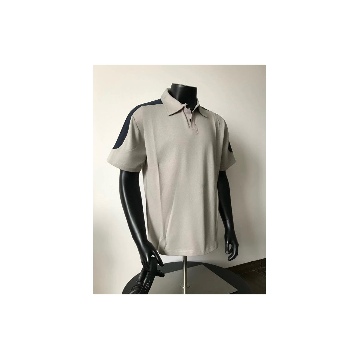 Men's Polo Wholesale – Black Knit - Image 5