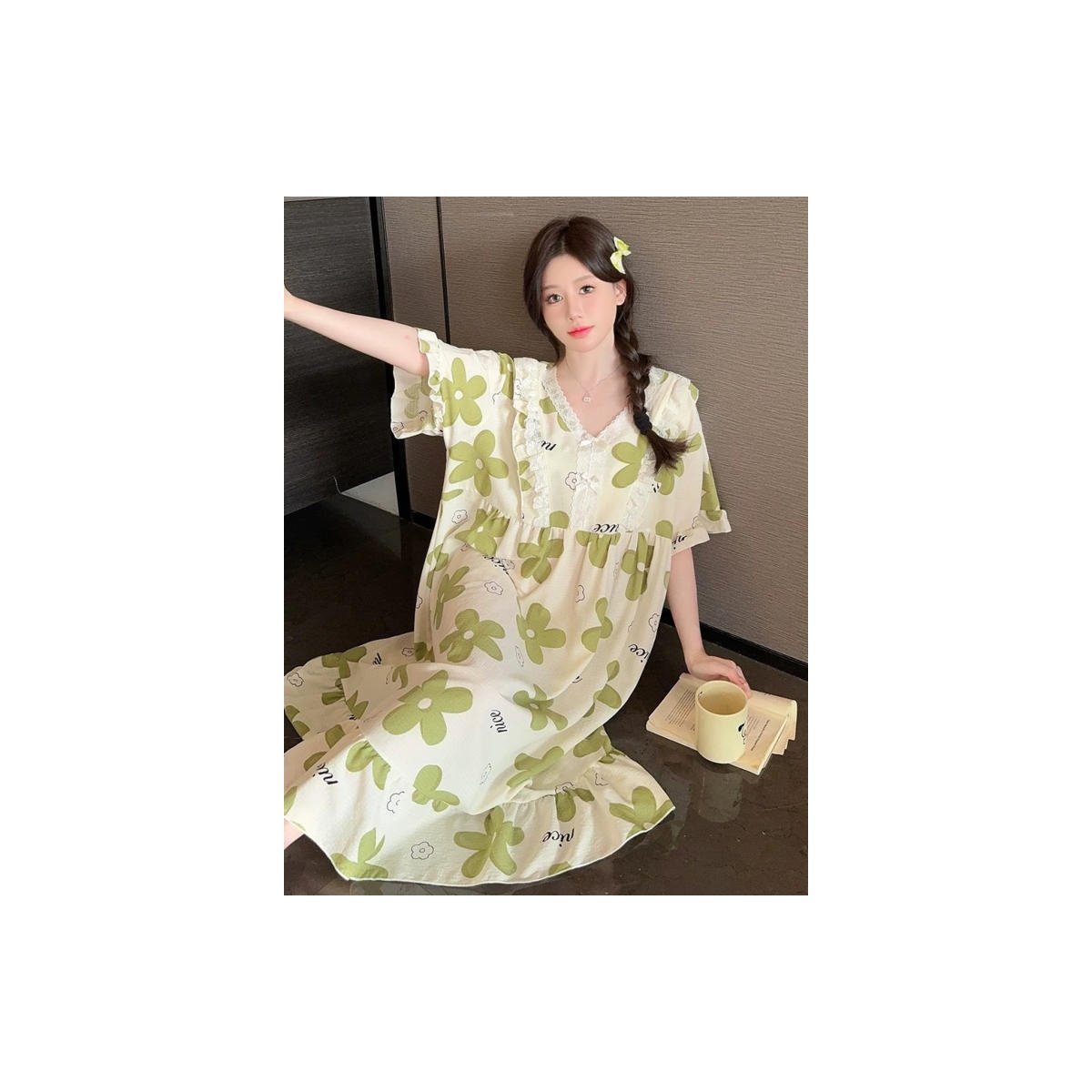 Women's Dress Wholesale – Apricot - Image 5