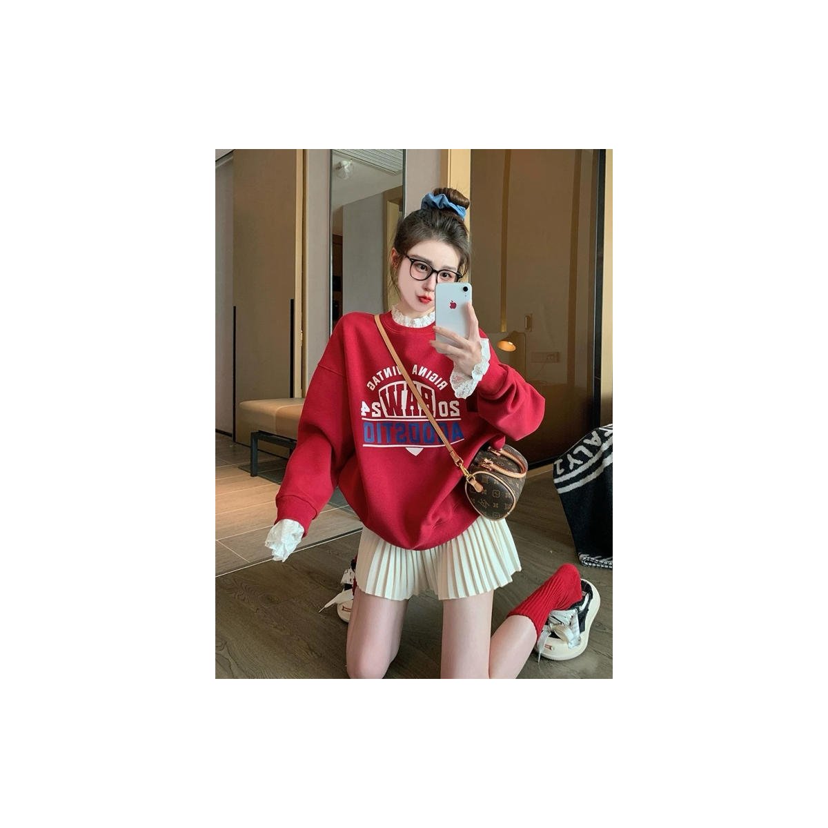 Women's Hoodie Wholesale – Cream Set - Image 5