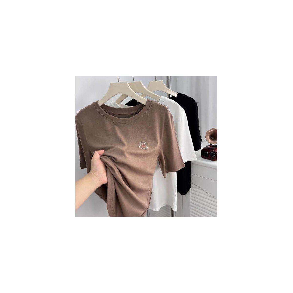 Women's T-Shirt Wholesale – Navy - Image 5