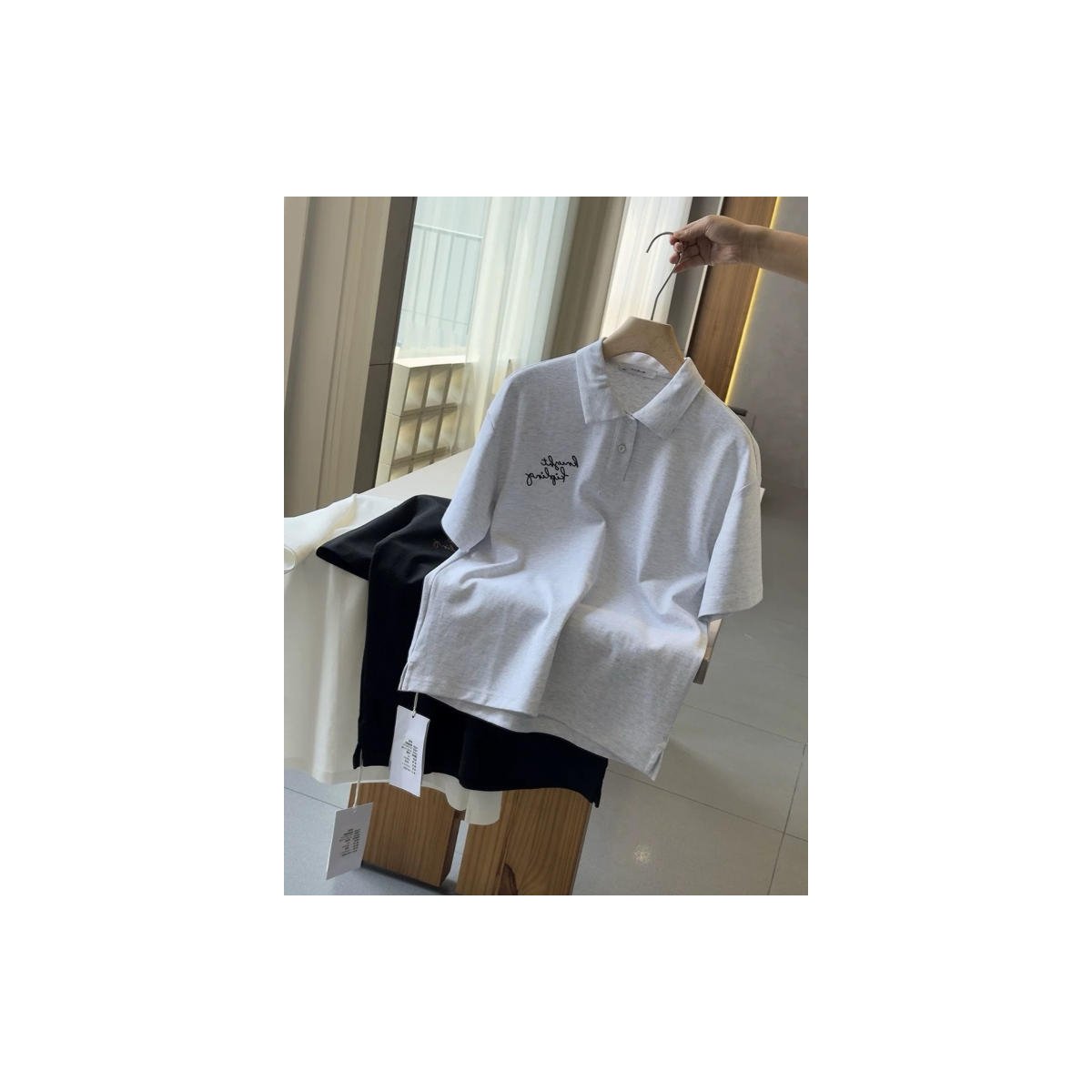 Men's Polo Wholesale – White - Image 6