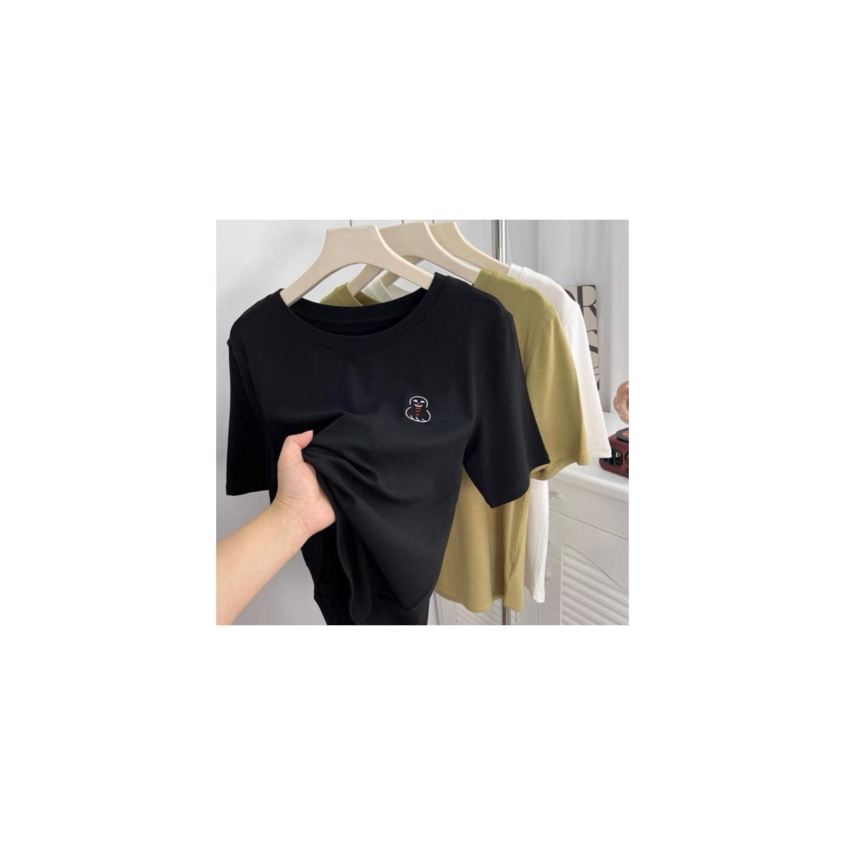 Women's T-Shirt Wholesale – Navy - Image 6