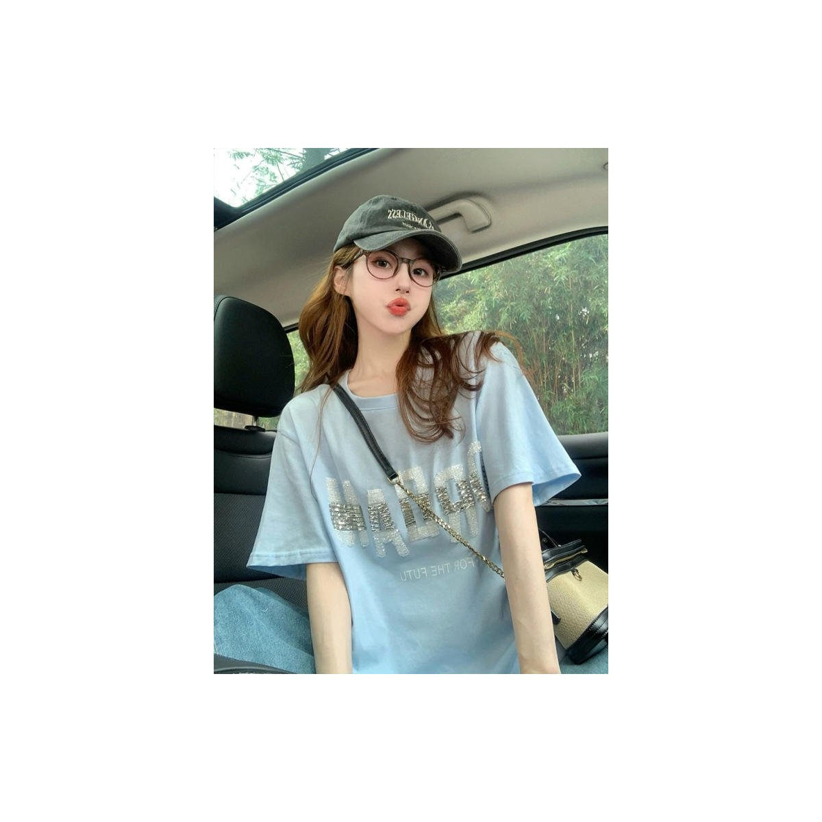 Women's T-Shirt Wholesale – Black Cropped - Image 6