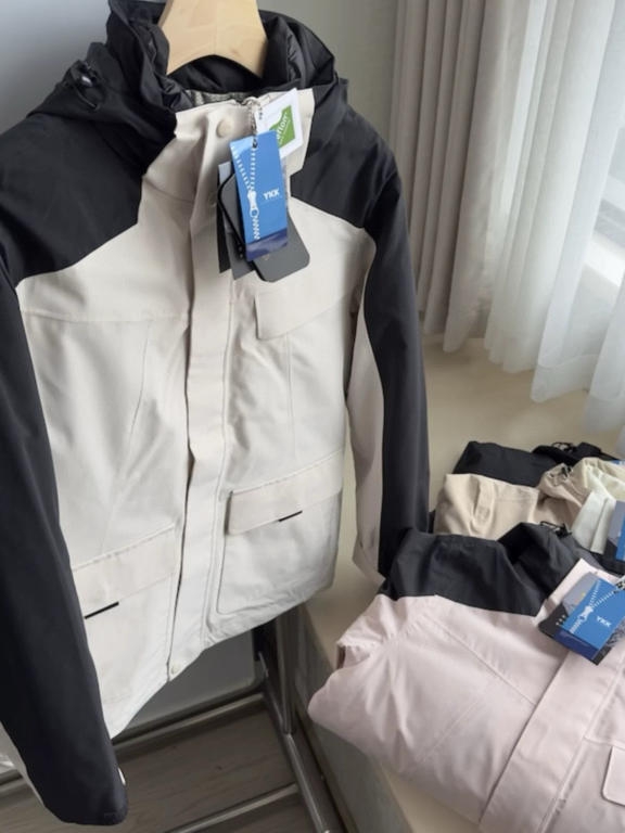 Men's Jacket Lot – Khaki Outdoor Shell - Image 2