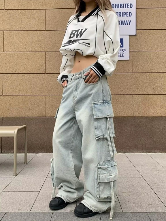 Women's Jeans Lot – Graffiti Print - Image 2