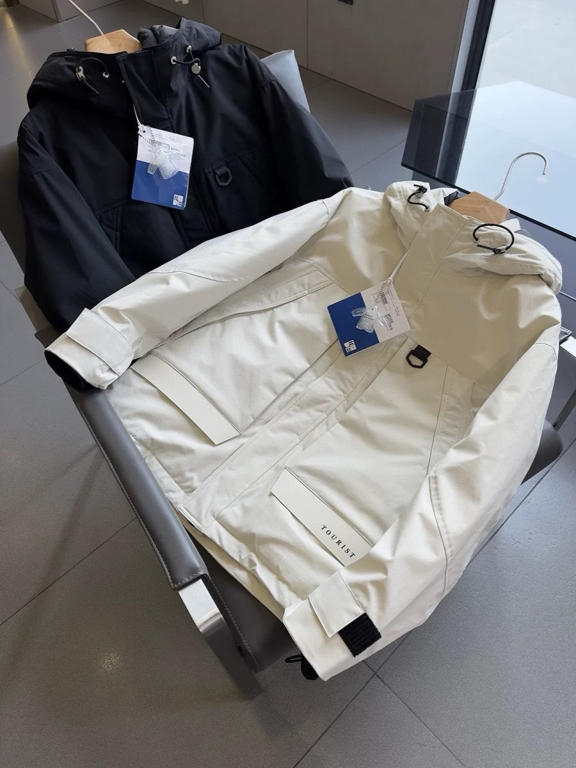 Men's Jacket Lot – Khaki Outdoor Shell - Image 13