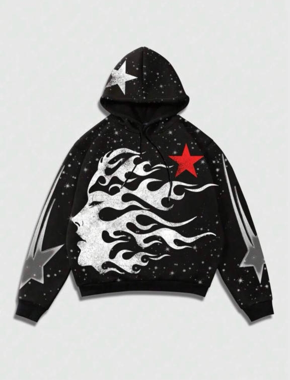 Men's Hoodie Mixed Lot – Black Slogan - Image 13
