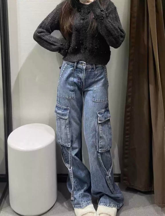 Women's Jeans Lot – Graffiti Print - Image 3