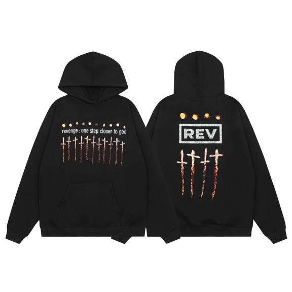 Men's Hoodie Mixed Lot – Black Slogan - Image 5