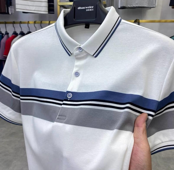 Men's Polo Wholesale – White - Image 11