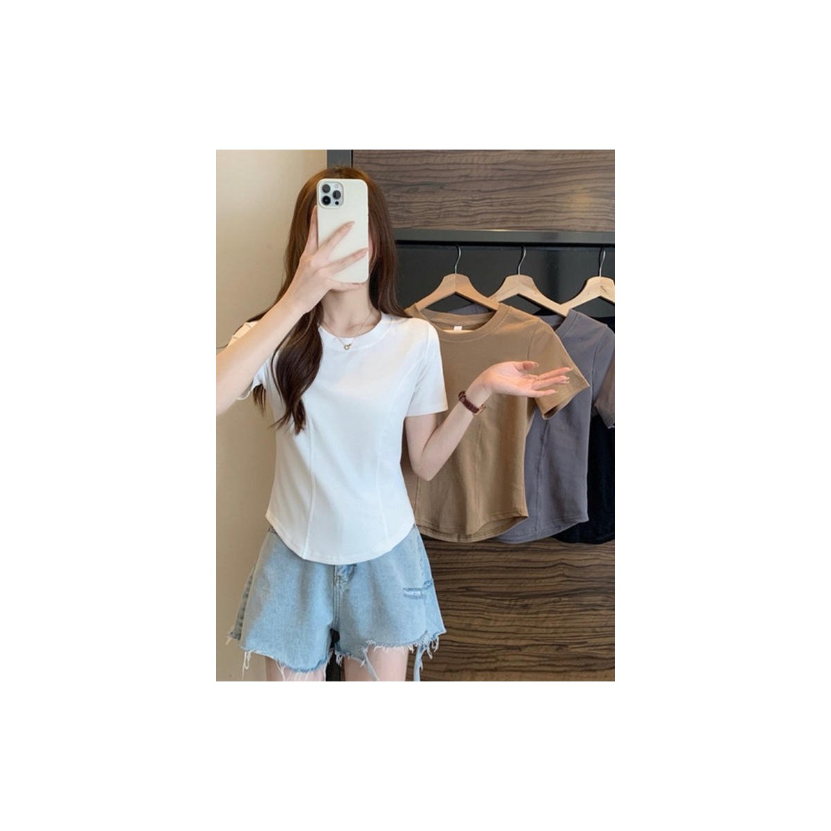 Women's T-Shirt Wholesale – Mint Green - Image 2